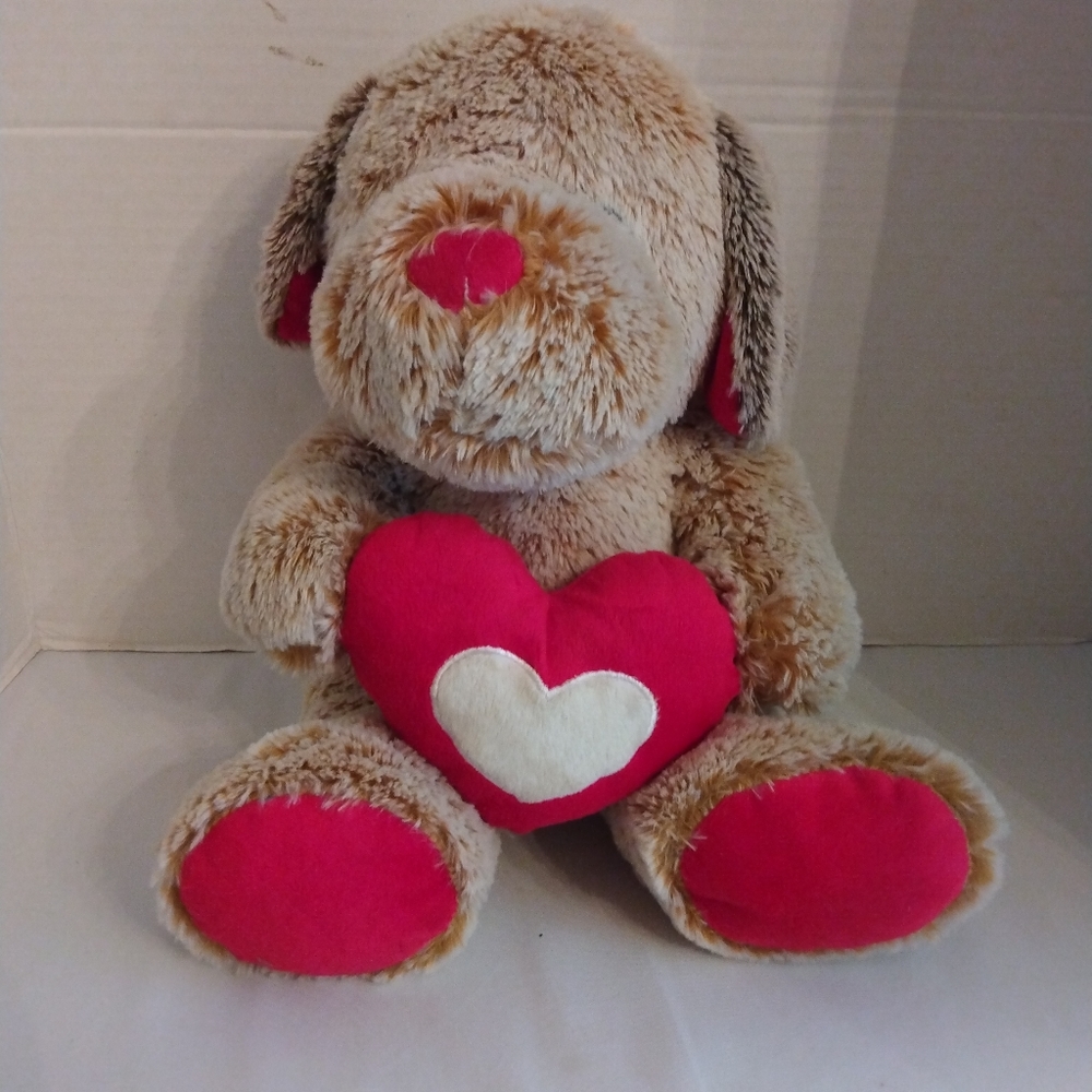 Inter-American Products Valentines Plush Dog